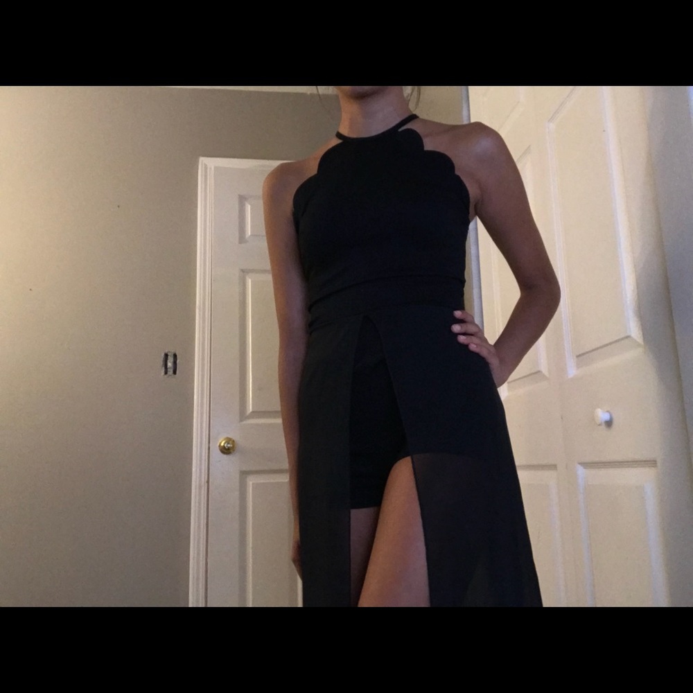 CHARLOTTE RUSSE HIGH LOW DRESS